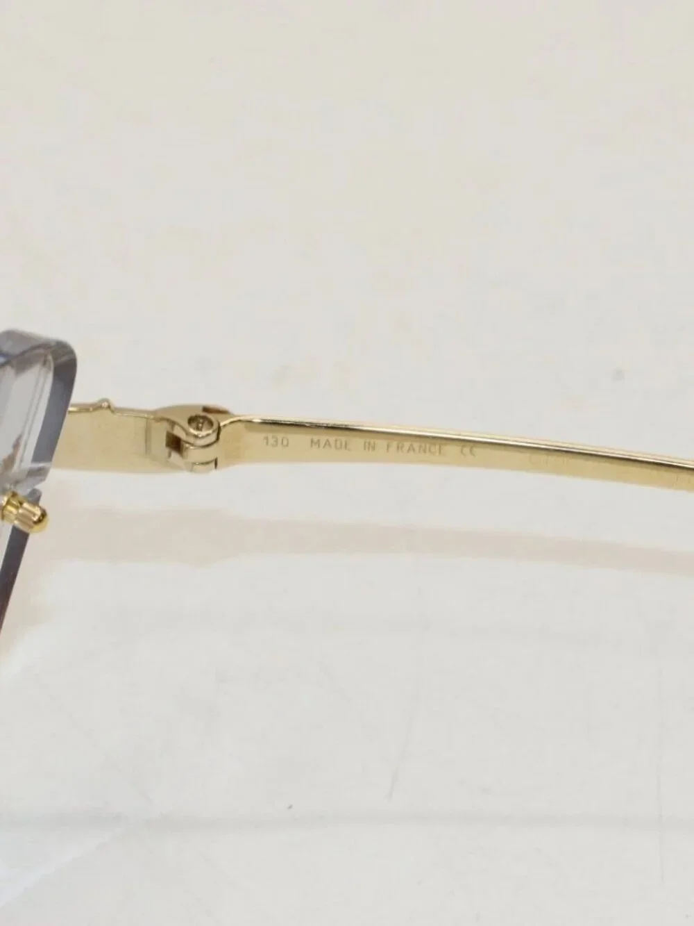 Cartier Panthère De Cartier Eyeglasses CT0032RS 001 60-18-130 *READ*